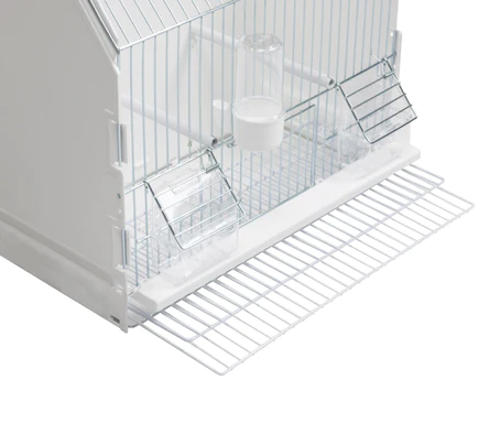 2GR Exposition Cage- 1 Door with White Grid Art. 315/FB1 - Image 3